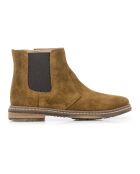 Chelsea en cuir Boots Brother Jod zip caramel