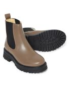 Chelsea Boots  en cuir  Mid terracotta