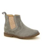 Bottines Chelsea en cuir City Jodzip suédé grises