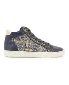 Zippy Top Zippy Sneakers aus glitzerndem Leder in Marineblau