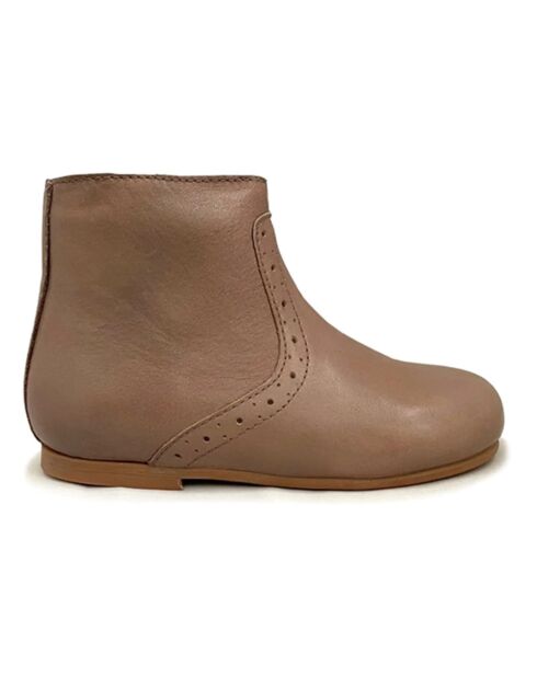 Bottines  en cuir Roxy roses