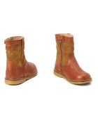 Bottes en cuir  zip Lorride cognac