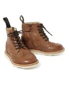 Botas Sidney de piel camel