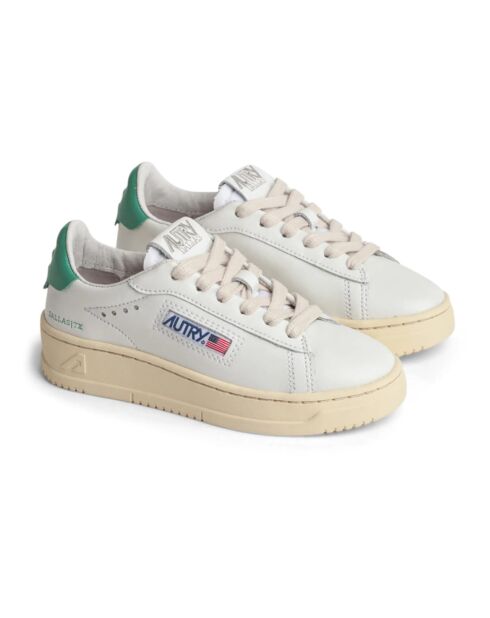 Baskets Kids Medalist Low cuir verts