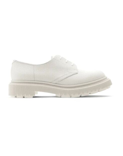 Derbies en cuir 132 blancs