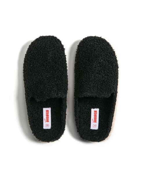 Chaussons fourrés Kush noirs