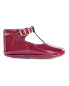 Zapatillas T-Bar Minimilton de charol burdeos