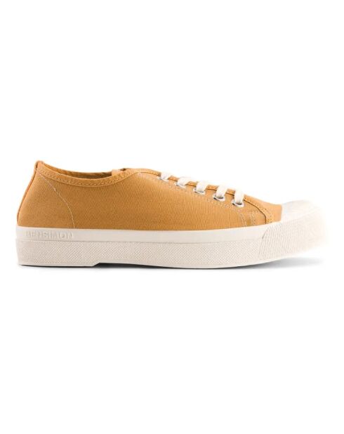 Tennisschoenen van camelkleurig katoen Romy