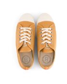 Tennisschoenen van camelkleurig katoen Romy