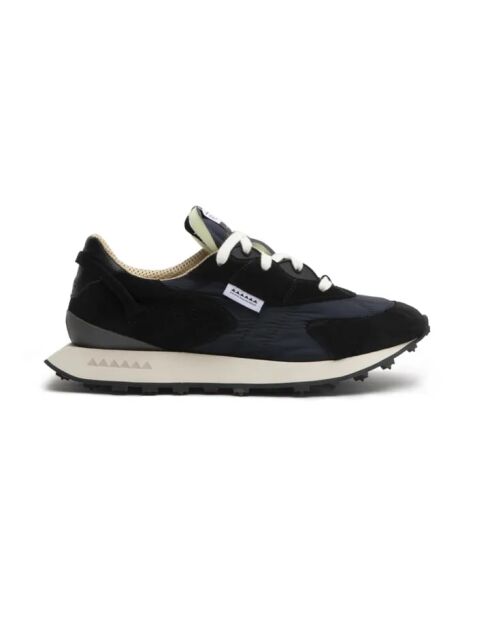 Zwarte Bodrum Kripto suède sneakers