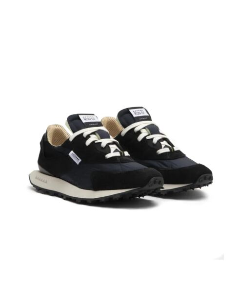 Zwarte Bodrum Kripto suède sneakers