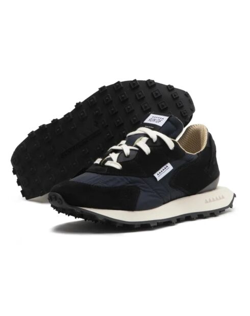 Zwarte Bodrum Kripto suède sneakers