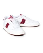 Zapatillas rojas Jazz Court de piel con cordones