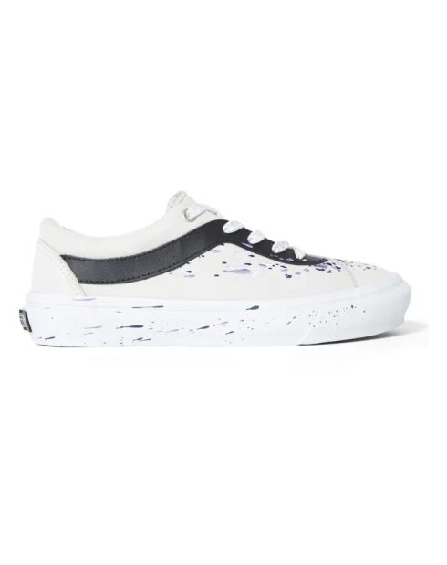 Baskets en cuir Bold Eclats blanches
