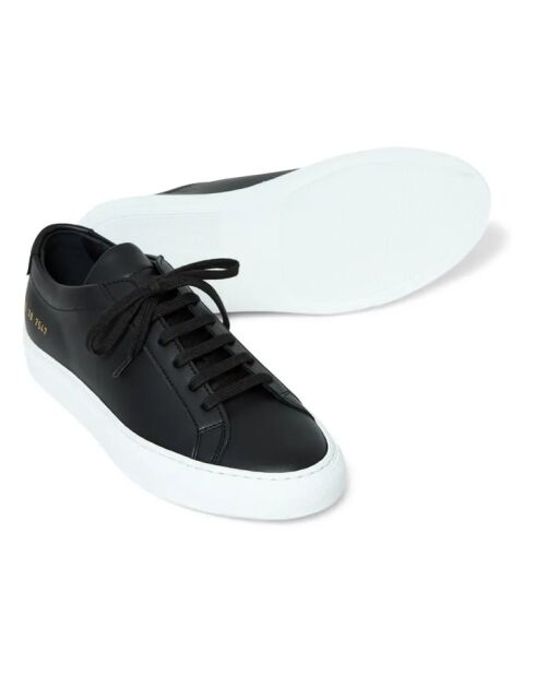 Baskets Original en cuir Achilles noires