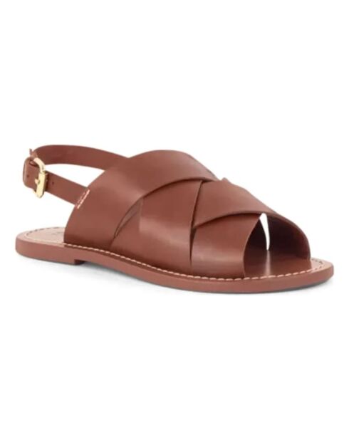 Sandales en cuir Tiznit Cuir camel
