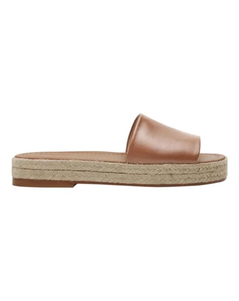 Sandales en cuir Ellen cognac