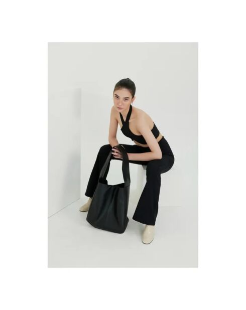 Mules en cuir Fermées crème