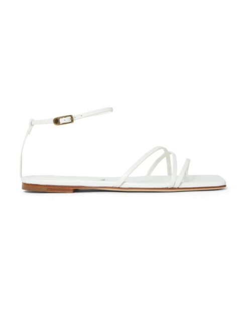 Sandales en cuir Balm blanches