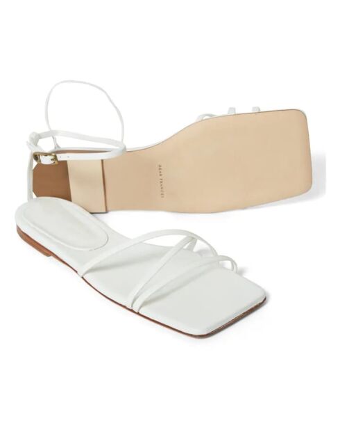 Sandales en cuir Balm blanches