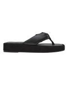 Zwarte leren sandalen van Blair