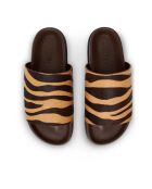 Sandales en cuir Luca beiges