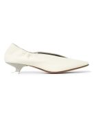 Ballerines en cuir Agile Cuir blanches