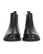 7488 Chelsea-Stiefel aus Leder in Schwarz
