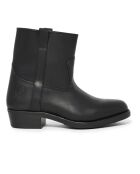 Tiers Gardian schwarze dicke Lederstiefel
