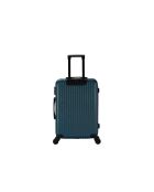 Set mit 3 Koffern 4 Doppelrollen Orika Indigo - 55/65/75 cm