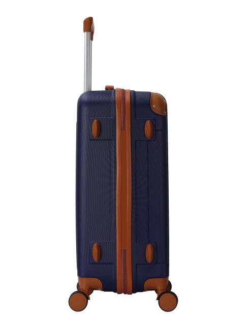 Valise format long séjour 4 doubles roues Tuileries marine - 75 cm