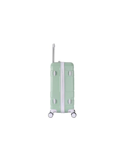 Set van 2 koffers, cabine en medium stay, 4 dubbele wielen, Castellane almond - 55/65 cm