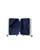 Set van 2 koffers, cabine en medium stay, 4 dubbele wielen, Castellane almond - 55/65 cm
