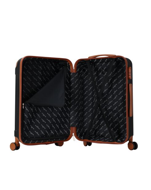 Valise cabine 4 doubles roues Tuileries noir - 55 cm