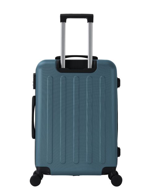 Mittelgroßer Reisekoffer von Rivoli, mit 4 Doppelrollen, 65 cm, Indigoblau