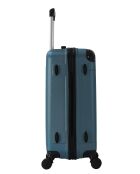 Mittelgroßer Reisekoffer von Rivoli, mit 4 Doppelrollen, 65 cm, Indigoblau