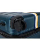 Mittelgroßer Reisekoffer von Rivoli, mit 4 Doppelrollen, 65 cm, Indigoblau