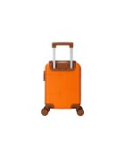 Preiswerter Kabinenkoffer mit 4 Doppelrollen Starliner orange - 40 cm