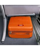Preiswerter Kabinenkoffer mit 4 Doppelrollen Starliner orange - 40 cm