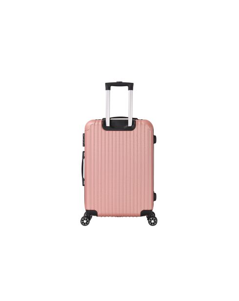 Valise Moyen Séjour Orika 65 cm rose doré