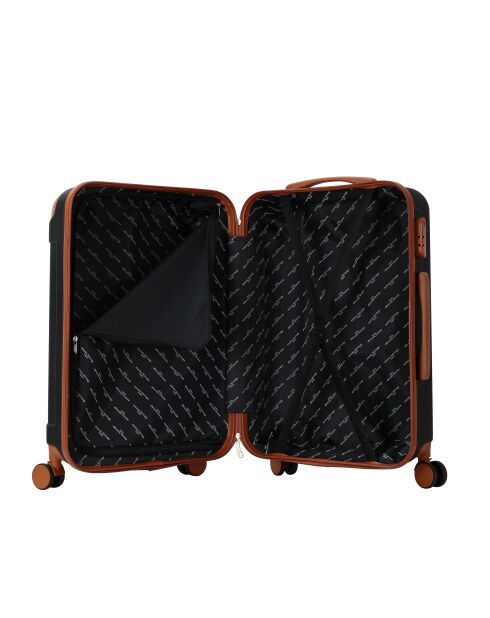 Valise format long séjour 4 doubles roues Tuileries noir - 75 cm