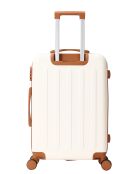 Valise format long séjour 4 doubles roues Tuileries crème - 75 cm