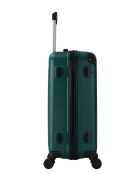 Rivoli Reisekoffer mit 4 Doppelrollen, dunkelgrün, 75 cm