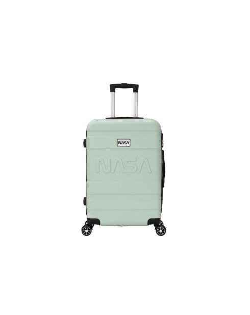 Valise cabine 4 doubles roues Endea amande - 55 cm