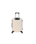 Valise cabine 4 doubles roues Java crème - 55 cm