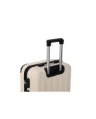Valise cabine 4 doubles roues Java crème - 55 cm