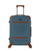 Valise cabine 4 doubles roues Trocadero indigo - 55 cm