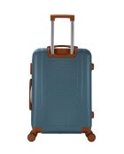 Valise cabine 4 doubles roues Trocadero indigo - 55 cm
