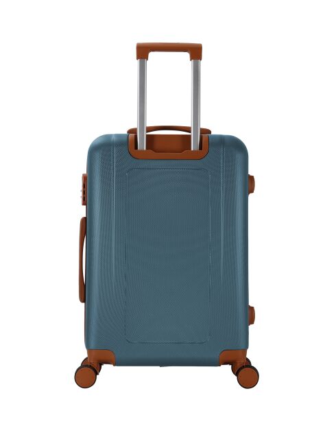 Valise cabine 4 doubles roues Trocadero indigo - 55 cm