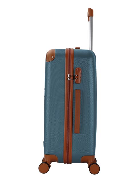 Valise cabine 4 doubles roues Trocadero indigo - 55 cm